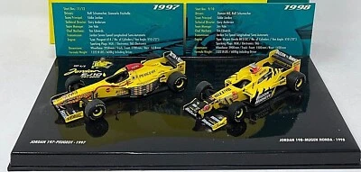 1/43 Minichamps Jordan GP Formula 1 Anniversary Set 4/5 1997 & 1998 (e40) - Image 1 of 4