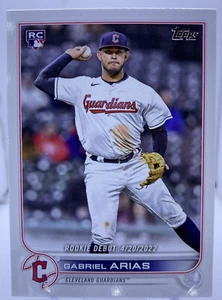 Gabriel Arias - 2022 Topps Mini #US321 - RC Rookie Debut - Cleveland Guardians🍀 - Picture 1 of 2