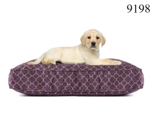 eLuxury Supply Small Pet Dog Bed Zipped Canvas Cover - Durable, Washable NEW! - Picture 1 of 2