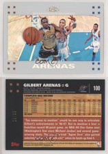 2007-08 Topps Chrome White Refractor /99 Gilbert Arenas #100