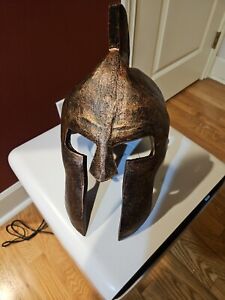 16" Hellenistic Spartan Greek Helmet Sculpture Replica