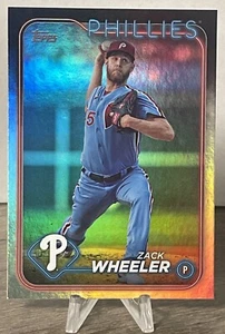 2024 Topps Series 1 Silver Foil #262 Zack Wheeler Philadelphia Phillies - Bild 1 von 2
