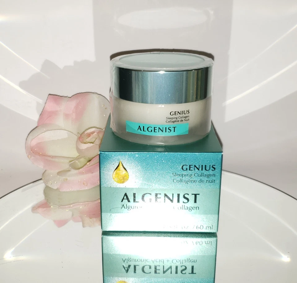 Algenist Genius Sleeping Collagen Night Cream Overnight Moisturizer 60ml 2oz - Image 1 of 1