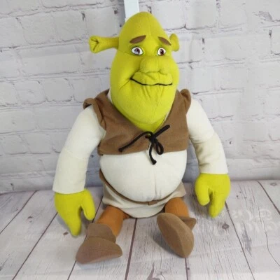 Peluche Nanco Shrek 2 Relleno 16" Shrek Ogre DreamWorks 2004 Foto 1 de 4