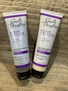 Carol's Daughter Black Vanilla Shampoo 8.5 oz And Conditioner 8.5 oz - Picture 1 of 5