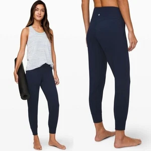 Lululemon Navy Nulu High Rise Align Jogger 28" | Damen 10 - Bild 1 von 5