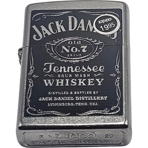2016  Chrome Jack Daniels Whiskey Zippo Lighter New - Picture 1 of 8