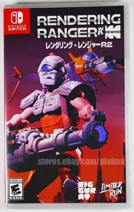 RENDERING RANGER: R2 REWIND New NINTENDO SWITCH Game Limited Run Games LRG #276 - Picture 1 of 3