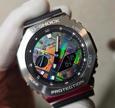 Casio G-SHOCK GM2100RW-1A with IHW Silicon Wafer Dial - Image 1 of 4