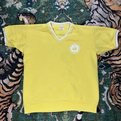 Vintage 50s 60s Champion Running Man Mary Baldwin College Sweatshirt Pullover - Image 1 of 4