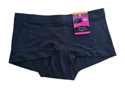 Women's Maidenform BOYSHORT Panty Size 5 Small NYLON Stretch Black 40774 - Image 1 of 4