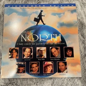 North LaserDisc Widescreen Edition 1994 Elijah Wood Bruce Willis Dan Akroyd - Picture 1 of 3