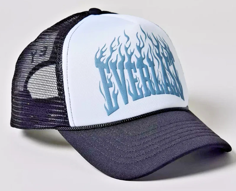 Everlast X Coney Island Picnic Gris Llama Logo Camionero Gorra Snapback Malla Nuevo Foto 1 de 4