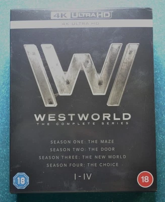 New & Sealed Westworld 4K The Complete Series - Image 1 of 4