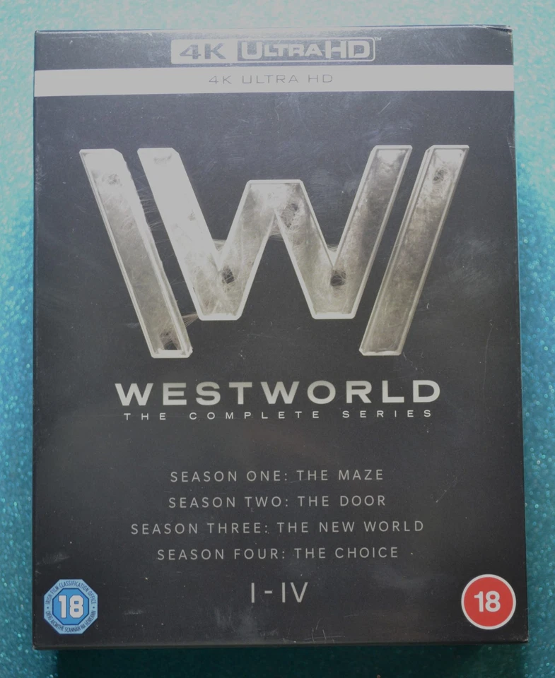 New & Sealed Westworld 4K The Complete Series - Image 1 of 4