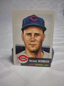 1991 Topps Archives The Ultimate 1953 Set #110 Herman Wehmeier Cincinnati Reds - Picture 1 of 2