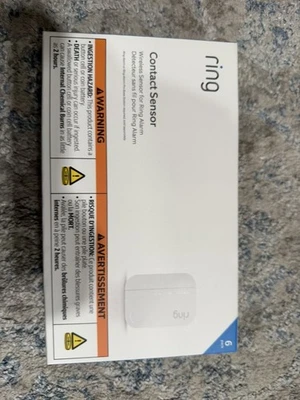 Ring Alarm Contact Sensor Wireless 2nd Gen 6-Pack White BRAND NEW SEALED - Image 1 of 4