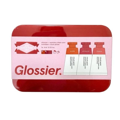 Glossier Mini Cloud Paint Blush Trio Holiday 2025 LIMITED EDITION 0.13oz x 3 NEW - Image 1 of 4