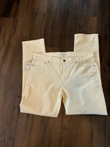 Neu mit Etikett Peter Millar Herren 38 x 34 überlegene weiche Cordhose Krone elfenbein MF24B29 - Bild 1 von 4