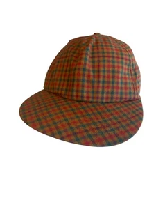 Gap Multicolor Plaid Cotton Baseball Cap M/L Made In Taiwan - Picture 1 of 6
