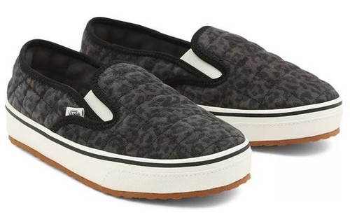 Scarpe Vans Slip Er 2 VN0A4UWOA68 da donna US 5 5 nere stile di vita ghepardo JOBB127