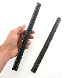 Leather craft Pricking Iron Holes Stitching Spacing Punching Positioning Ruler* - Picture 1 of 12