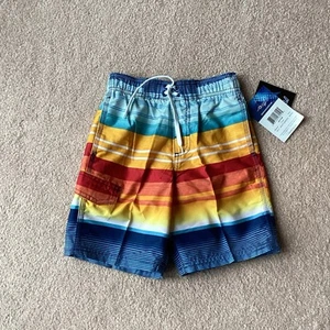 NWT KANUSURF BOYS 5-6 BOARD SHORTS, SWIMWEAR, UPF 50+, QUICK DRY,3 POCKETS - Picture 1 of 3