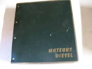 RARE  et précieux classeur pour réglage moteurs Diesel de 1962 Porsche, MAN... - Picture 1 of 18