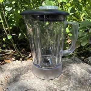 KitchenAid Blender Jar Replacement 56oz Pitcher With Black Lid and 2-ounce Cap - Picture 1 of 13