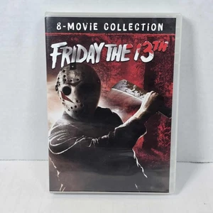 FRIDAY THE 13TH - The Complete 8 Movie Collection DVD - Imagen 1 de 4
