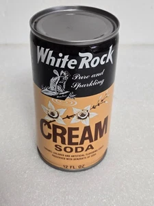 Vintage White Rock Cream Soda Air Sealed Steel Prototype Soda Pop Can - Picture 1 of 6