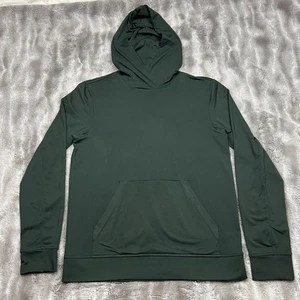 Outdoor Voices Hoodie Men Small Black Pullover Sweatshirt Performance Cloud - Picture 1 of 7