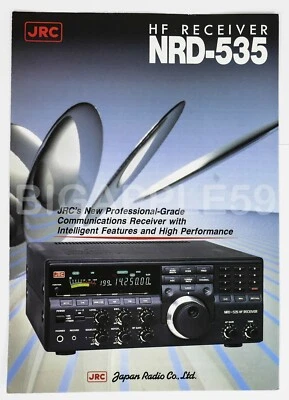 Sales Flyer Brochure For JRC NRD-535 Shortwave Communication Radio Receiver  #2 - Image 1 of 3