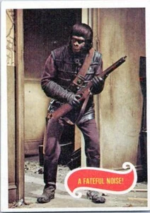 1975 Topps El planeta de los simios #33 ¡Un ruido fatídico! - Imagen 1 de 2