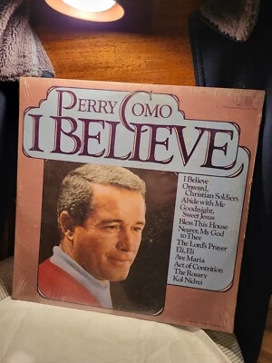 LP RECORD ALBUM  PERRY COMO I BELIEVE - Image 1 of 3