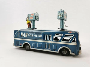 Linemar NAR Television Bus Truck con telecamere assolutamente raro - funziona! - Foto 1 di 9