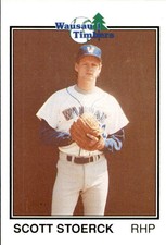 1989 Wausau Timbers Grand Slam 14 Scott Stoerck Newport Beach California CA Card