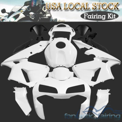 Unpainted Fairing Kit For Honda CBR600RR 2003-2004 03 04 ABS Injection Bodywork - Image 1 of 4
