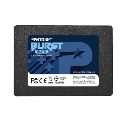 Patriot Memory Burst Elite SATA 3 480GB SSD 2.5 Inch Solid State Drive - Image 1 of 4