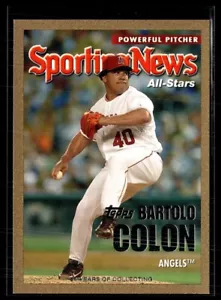 2005 Topps Gold /2005 Sports News Bartolo Colon Angels - Bild 1 von 1