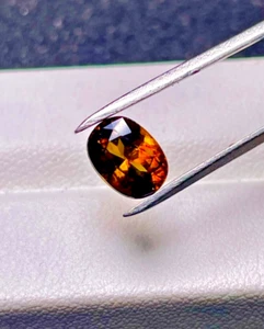 2.05CT UNIQUE HI END RAREST 100% NATURAL CHROME SPHENE LOOSE GEMSTONE - Picture 1 of 4