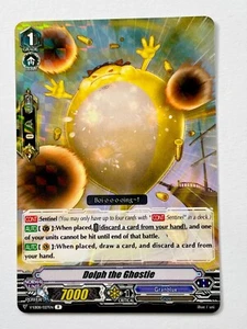 VANGUARD CARDFIGHT! V-EBO8 / 027EN DOLPH THE GHOSTIE REFRACTOR HOLO CARD - Picture 1 of 2