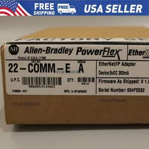 New Sealed Allen-Bradley 22-COMM-E SER A PowerFlex Ethernet/IP Comm Adapter AB - Picture 1 of 4