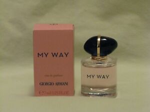 Armani 'My Way' Womens EDP .24oz Travel Sz Glass Bottle NIB
