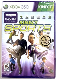 NEW XBOX 360 KINECT SPORTS ~ SOCCER BOXING TRACK BOWLING VOLLEYBALL TABLE TENNIS - Picture 1 of 2