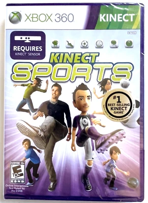 NEW XBOX 360 KINECT SPORTS ~ SOCCER BOXING TRACK BOWLING VOLLEYBALL TABLE TENNIS - Image 1 of 2