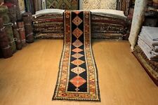 3'6" X 15' Vintage CAUCASIAN Qarabagh from Rug Early 1900 Karabakh Rugs