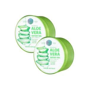NATURE REPUBLIC - Gel de Aloe Vera Hidratante Calmante 92% - 300ml (Pack de 2) - Imagen 1 de 7