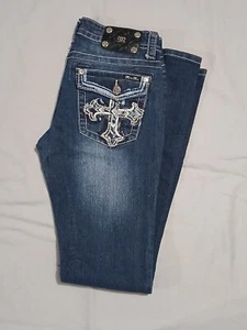 MISS ME JEANS DAMEN GRÖSSE 28/34 SIGNATURE BOOT - Bild 1 von 4