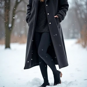 Medias suaves súper de algodón cálidas y acogedoras de invierno para damas - Imagen 1 de 4
